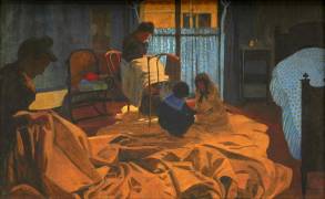 The Laundress (Félix Vallotton) - Muzeo.com