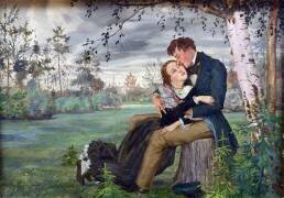 The Lovers (Konstantin Andreevic Somov) - Muzeo.com