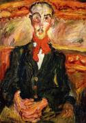 The man in the red scarf (Chaïm Soutine) - Muzeo.com