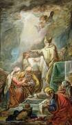 The Marriage of the Virgin (Jean-Baptiste Henri Deshays) - Muzeo.com