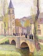 The Mass Hour at Bastide du Vert (Henri Martin) - Muzeo.com