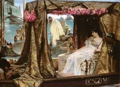 The Meeting of Anthony and Cleopatra (Lawrence Alma-Tadema) - Muzeo.com