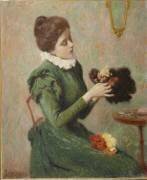 The Milliner (Federico Zandomeneghi) - Muzeo.com