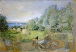 The millstones in the Garden of Sparks in Criqueb (Edouard Vuillard) - Muzeo.com