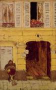 The Organ Grinder (Pierre Bonnard) - Muzeo.com