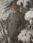The painter Bruno Liljefors (Anders Zorn) - Muzeo.com
