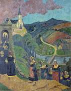 The Pardon of Notre-Dame-des-Portes at Chateauneuf-du-Faou (Paul Serusier) - Muzeo.com