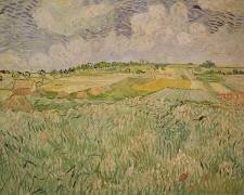 The Plain at Auvers (Vincent van Gogh) - Muzeo.com