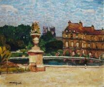 The Pond at Luxembourg (Albert Marquet) - Muzeo.com