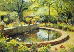 The Pond at Marquayrol (Henri Martin) - Muzeo.com