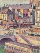 The Pont Saint-Michel and the Quai des Orfevres (Maximilien Luce) - Muzeo.com