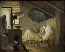 The poor Poet (Carl Spitzweg) - Muzeo.com