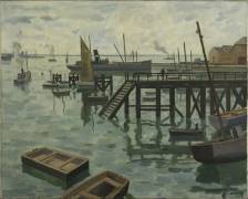 The Port of Lorient (Louis Robert Antral) - Muzeo.com