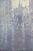 The Portal of Rouen Cathedral in Morning Light (Claude Monet) - Muzeo.com