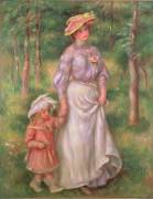 The Promenade (Auguste Renoir) - Muzeo.com