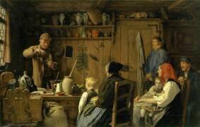 The Quack I (Albert Anker) - Muzeo.com