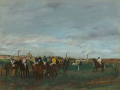 The Races (Edgar Degas) - Muzeo.com