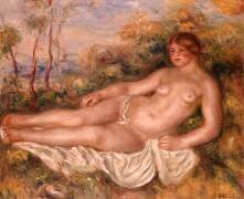 The Reclining Bather (Auguste Renoir) - Muzeo.com