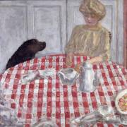 The Red Checked Table Cloth (Pierre Bonnard) - Muzeo.com