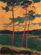 The Red Pines (Georges Lacombe) - Muzeo.com