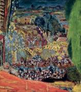 The Red Roof at Le Cannet (Pierre Bonnard) - Muzeo.com