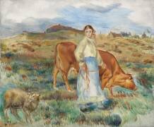 The Return from the Fields (Auguste Renoir) - Muzeo.com