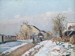 The Road from Gisors to Pontoise (Camille Pissarro) - Muzeo.com