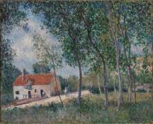 The Road from Moret to Saint-Mammès (Alfred Sisley) - Muzeo.com
