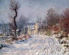 The Road to Giverny (Claude Monet) - Muzeo.com