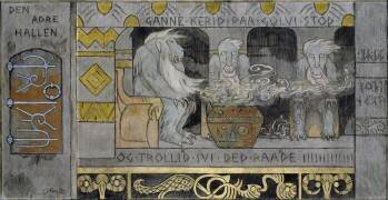 The second Hall (Gerhard Munthe) - Muzeo.com