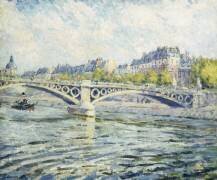 The Seine (Henri Lebasque) - Muzeo.com