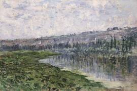 The Seine and the Hills of Chantemsle (Claude Monet) - Muzeo.com