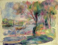 The Seine at Argenteuil (Auguste Renoir) - Muzeo.com