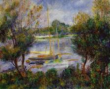 The Seine at Argenteuil (Auguste Renoir) - Muzeo.com