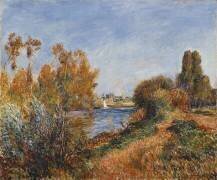 The Seine at Argenteuil (Auguste Renoir) - Muzeo.com