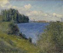 The Seine at Argenteuil (Gustave Caillebotte) - Muzeo.com