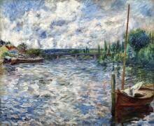 The Seine at Chatou (Auguste Renoir) - Muzeo.com
