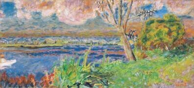 The Seine at Vernon (Pierre Bonnard) - Muzeo.com
