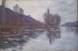 The Seine near Giverny (Claude Monet) - Muzeo.com