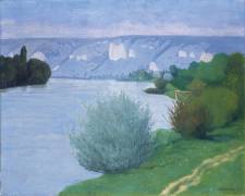 The Seine near Les Andelys (Félix Vallotton) - Muzeo.com