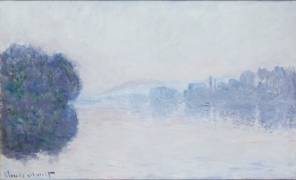The Seine near Vernon (Claude Monet) - Muzeo.com