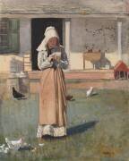 The Sick Chicken (Winslow Homer) - Muzeo.com