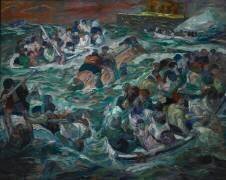 The Sinking of the Titanic (Max Beckmann) - Muzeo.com