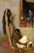 The Slave for Sale (Jean-Léon Gérôme) - Muzeo.com