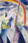 The spire of Notre-Dame (Robert Delaunay) - Muzeo.com