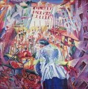 The Street enters the House (Umberto Boccioni) - Muzeo.com