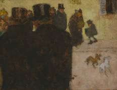 The Street in Winter (Pierre Bonnard) - Muzeo.com