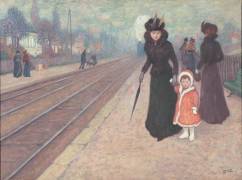 The suburban station (Georges D'Espagnat) - Muzeo.com