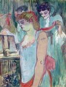 The Tattooed Woman or The Toilet (Henri de Toulouse-Lautrec) - Muzeo.com