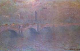 The Thames at Waterloo Bridge (Claude Monet) - Muzeo.com